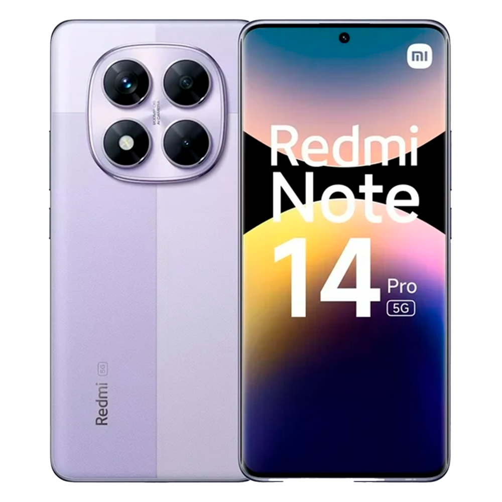 CELULAR Xiaomi Redmi Note 14 Pro 5g Negro 8/256