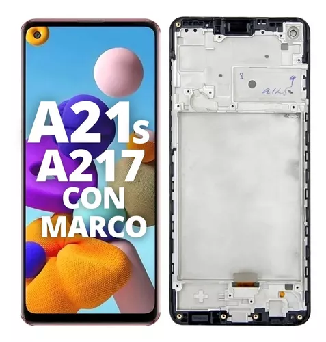 MODULO SAMSUNG A21  CON MARCO