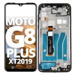 MODULO MOTO G8 PLUS CON MARCO