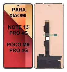 MODULO XIAOMI REDMI NOTE 13 PRO 4g / POCO M6 PRO SIN MARCO