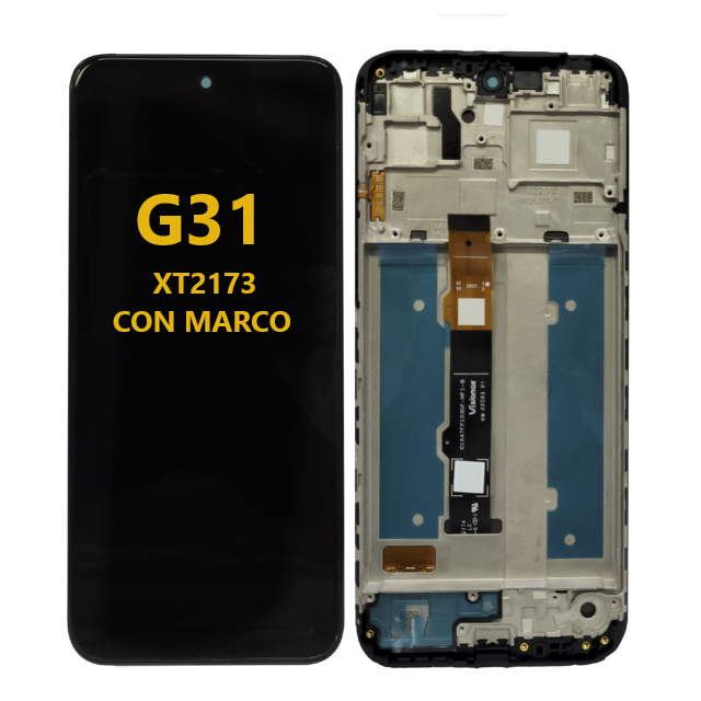 MODULO MOTO G31 CON MARCO