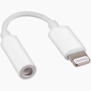 Adaptador Iphone Lightning A Jack 3.5 Mm Para Auriculares